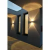 Applique murale LCD Fehmarn Acier inoxydable, 1 lumière