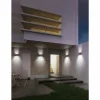 Applique murale LCD Typ 5026 LED Acier inoxydable, 2 lumières