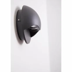 Applique murale LED d'extérieur Globo ELARA Gris, 2 lumières