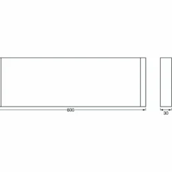 Luminaires Ledvance Éclairage Led|Applique murale LEDVANCE LINEAR SHELF Blanc, 1 lumière