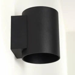 hofstein Appliques|Applique murale Letsbo Noir, 1 lumière