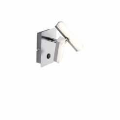 Luminaires Leuchten Direkt Éclairage Led|Applique murale Leuchten Direkt Rico LED Nickel mat, 2 lumières