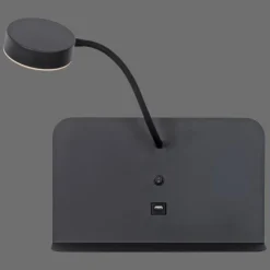 Luminaires Leuchten Direkt Éclairage Led|Applique murale Leuchten-Direkt BOARD LED Noir, 1 lumière
