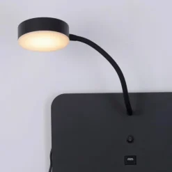 Luminaires Leuchten Direkt Éclairage Led|Applique murale Leuchten-Direkt BOARD LED Noir, 1 lumière