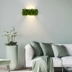 Luminaires Leuchten Direkt Éclairage Led|Applique murale Leuchten-Direkt GREEN CARLO LED Argenté, 6 lumières