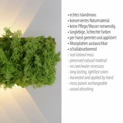 Luminaires Leuchten Direkt Éclairage Led|Applique murale Leuchten-Direkt GREEN CARLO LED Argenté, 6 lumières