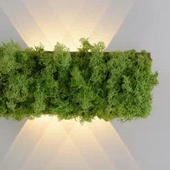 Luminaires Leuchten Direkt Éclairage Led|Applique murale Leuchten-Direkt GREEN CARLO LED Argenté, 6 lumières