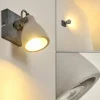 hofstein Appliques|Applique murale Lomma Gris, 1 lumière