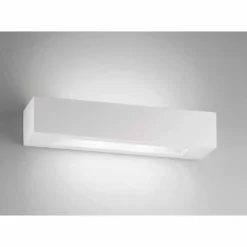 Luce Design Appliques|Applique murale Candida peut être peint avec de la peinture ordinaire, Blanc, 2 lumières
