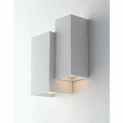 Luce Design Appliques|Applique murale Foster peut être peint avec de la peinture ordinaire, Blanc, 4 lumières