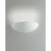 Luce Design Appliques|Applique murale Moritz peut être peint avec de la peinture ordinaire, Blanc, 1 lumière