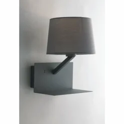 Luce Design Appliques|Applique murale Luce-Design Ciak Gris, 1 lumière