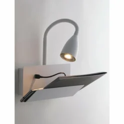 Luce Design Appliques|Applique murale Luce-Design Gulp Blanc, 1 lumière