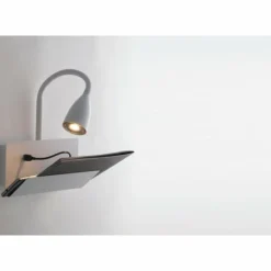 Luce Design Appliques|Applique murale Luce-Design Gulp Blanc, 1 lumière