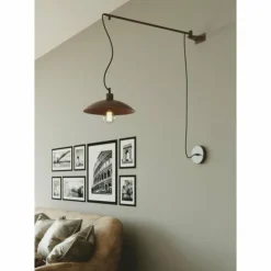 Luce Design Appliques|Applique murale Luce-Design ELDORADO Bronze, 1 lumière