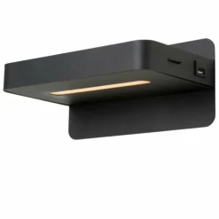 Luminaires Lucide Éclairage Led|Applique murale Lucide ATKIN LED Noir, 1 lumière