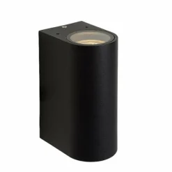 Applique murale Lucide BOOGY Noir, 2 lumières