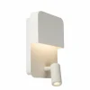 Luminaires Lucide Appliques|Applique murale Lucide BOXER LED Blanc, 2 lumières