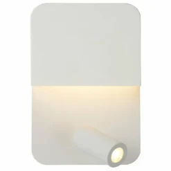 Luminaires Lucide Appliques|Applique murale Lucide BOXER LED Blanc, 2 lumières