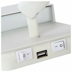 Luminaires Lucide Appliques|Applique murale Lucide BOXER LED Blanc, 2 lumières