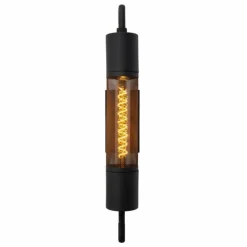Luminaires Lucide Appliques|Applique murale Lucide CALIXT Noir, 1 lumière