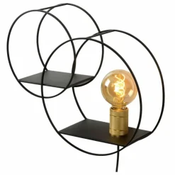 Luminaires Lucide Appliques|Applique murale Lucide CIRCLE Noir, 1 lumière