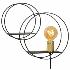 Luminaires Lucide Appliques|Applique murale Lucide CIRCLE Noir, 1 lumière