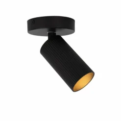 Luminaires Lucide Spots Et Projecteurs|Applique murale Lucide CLUBS Noir, 1 lumière