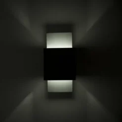 Luminaires Lucide Appliques|Applique murale Lucide CUBO Acier inoxydable, 1 lumière