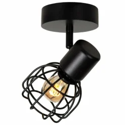 Luminaires Lucide Spots Et Projecteurs|Applique murale Lucide FILOX Noir, 1 lumière
