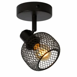 Luminaires Lucide Appliques|Applique murale Lucide MAREN Noir, 1 lumière