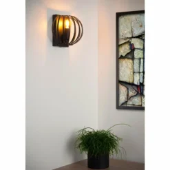 Luminaires Lucide Appliques|Applique murale Lucide MANUELA Noir, 1 lumière