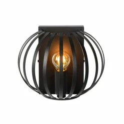 Luminaires Lucide Appliques|Applique murale Lucide MANUELA Noir, 1 lumière