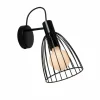 Luminaires Lucide Appliques|Applique murale Lucide MACARONS Noir, 1 lumière