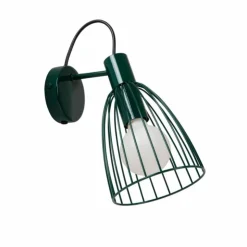 Luminaires Lucide Appliques|Applique murale Lucide MACARONS Vert, 1 lumière
