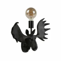 Luminaires Lucide Appliques|Applique murale Lucide MOOSE Noir, 1 lumière