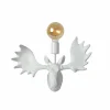 Luminaires Lucide Appliques|Applique murale Lucide MOOSE Blanc, 1 lumière