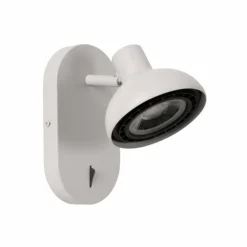Luminaires Lucide Spots Et Projecteurs|Applique murale Lucide SENSAS Blanc, 1 lumière