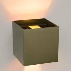 Luminaires Lucide Appliques|Applique murale Lucide XIO Rouille, 1 lumière