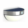 Applique murale Lutec BRICK LED Acier inoxydable, 1 lumière, Détecteur de mouvement
