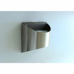 Applique murale Lutec DODD LED Acier inoxydable, 2 lumières