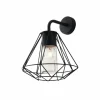 Luminaires Lutec Appliques|Applique murale Lutec Mandala Anthracite, 1 lumière