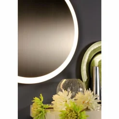 Luminaires Lutec Plafonniers|Applique murale Lutec MOON Argenté, 1 lumière