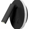 Luminaires Mantra Éclairage Led|Applique murale Mantra CAYMAN LED Noir, 1 lumière