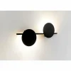 Luminaires Mantra Appliques|Applique murale Mantra ERIS LED Noir, 1 lumière