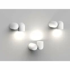 Luminaires Mantra Appliques|Applique murale Mantra IOS Blanc, 1 lumière