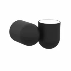 Luminaires Mantra Appliques|Applique murale Mantra IOS Noir, 1 lumière