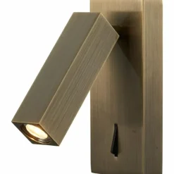Luminaires Mantra Éclairage Led|Applique murale Mantra TARIFA LED Brun, 1 lumière