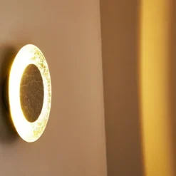 hofstein Éclairage Led|Applique murale Merlo LED Argenté, 1 lumière