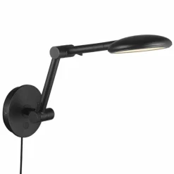 Luminaires Nordlux Éclairage Led|Applique murale Nordlux BEND LED Noir, 1 lumière